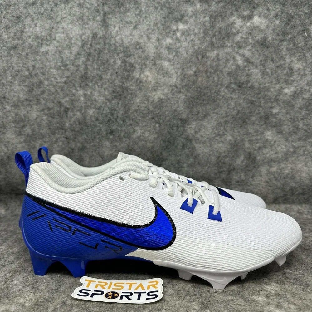 Nike Vapor Edge Speed 360 2 Football Cleats Mens Size 13.5 White Blue FQ4045-105
